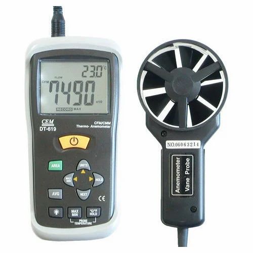 Metravi Anemometer Metravi AVM-05 Thermo Anemometer with CMM and CFM