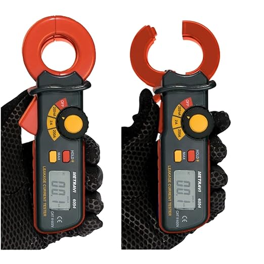 Metravi Clamp Meter Metravi 6054 AC Leakage Current Clamp Meter