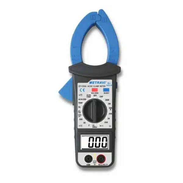 Metravi Clamp Meter Metravi DT-1350A 3-1/2 digit, 2000 Count Digital AC/DC Clamp Meter