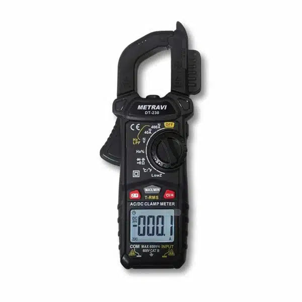 Metravi Clamp Meter Metravi DT-230 3999 Counts Digital TRMS AC/DC Clamp Meter