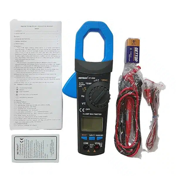 Metravi Clamp Meter Metravi DT-3690 Digital TRMS AC/DC Clamp Meter