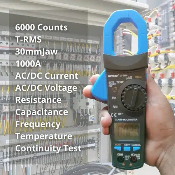 Metravi Clamp Meter Metravi DT-3690 Digital TRMS AC/DC Clamp Meter