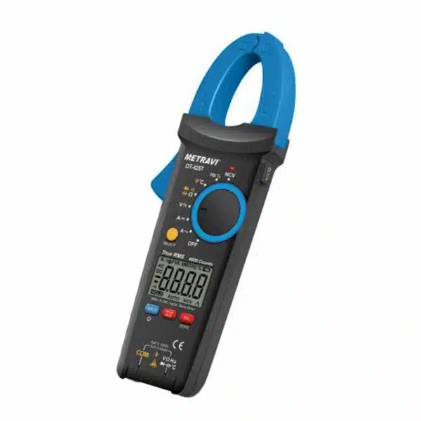 Metravi Clamp Meter Metravi DT-425T 3-3/4 Digits 3999 Counts Digital TRMS AC/DC Clamp Meter