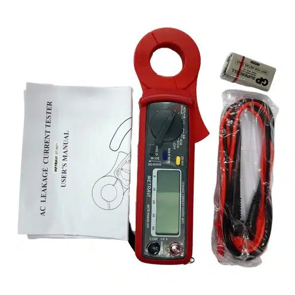 Metravi Clamp Meter Metravi DT-4671 AC Leakage Current Clamp Meter, 3-3/4 Digits, 30mm Jaw Size