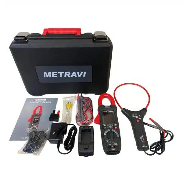 Metravi Clamp Meter Metravi Pro Solar-3 TRMS AC/DC Digital Clamp Meter