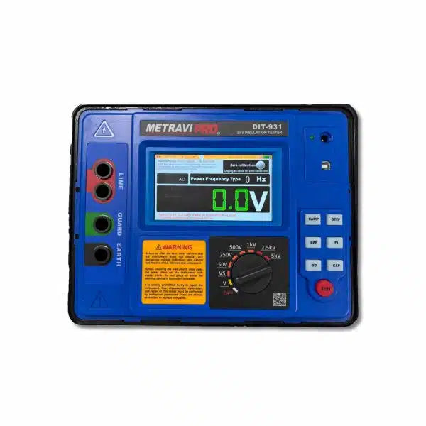 Metravi Digital Insulation Tester Metravi PRO DIT-931E 10kV High Voltage Digital Insulation Tester