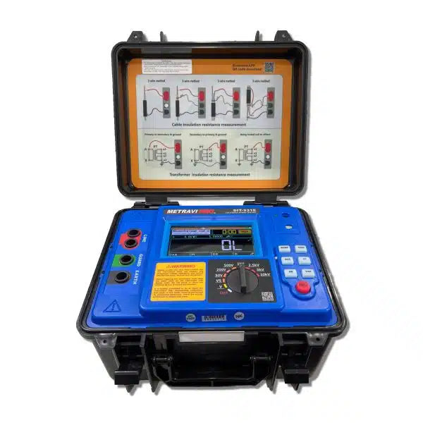 Metravi Digital Insulation Tester Metravi PRO DIT-931E 10kV High Voltage Digital Insulation Tester