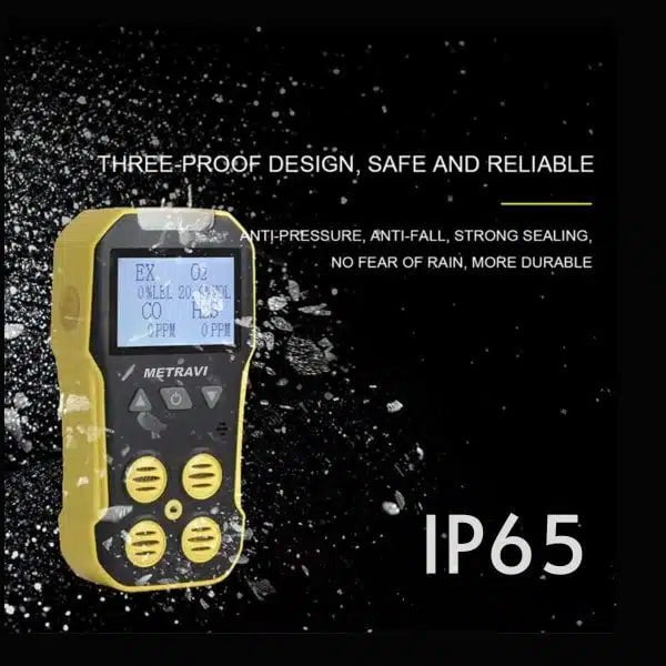 Metravi Gas Leak Detector Metravi 4 in 1 Multi Gas Detector ≤±5% IP65 , GD-09-4M