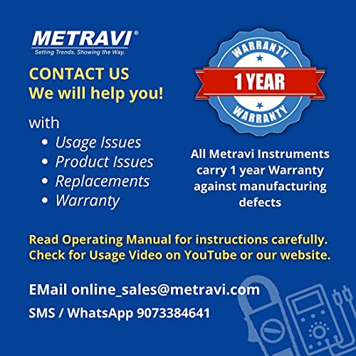 Metravi Lux Meter Metravi 1310 Lux Meter