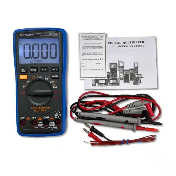 Metravi Multimeter SOLAR-1B Digital TRMS Multimeter