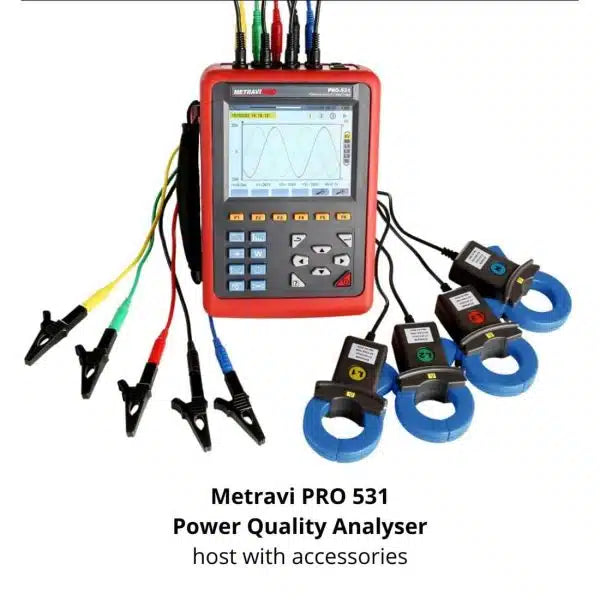 Metravi Power Quality Analyser Metravi PRO 531 Portable Power Quality Analyser