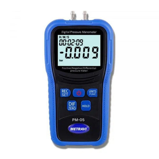 Metravi Pressure Manometer Metravi  ±1% FS Differential Pressure Manometer,  PM-05