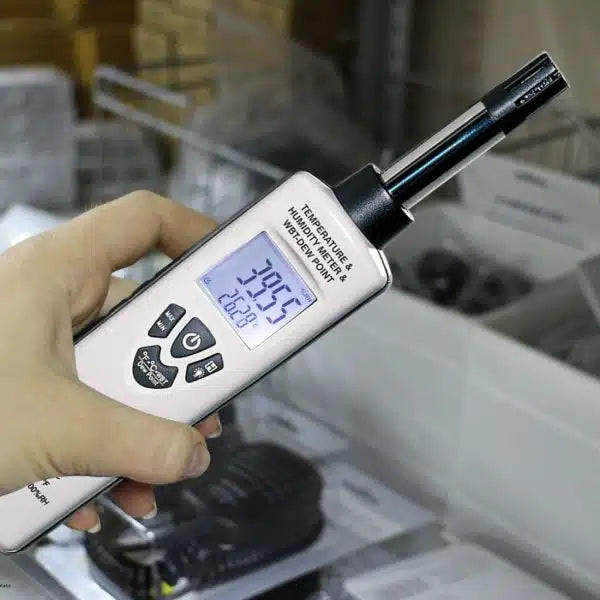 Metravi Temperature and Humidity Meter Metravi HT-3006 Temperature and Humidity Meter with Dew Point and Wet Bulb