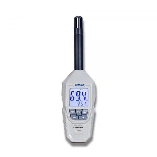 Metravi Temperature and Humidity Meter Metravi Temperature and Humidity Meter ±4% Grey, ET-99TH