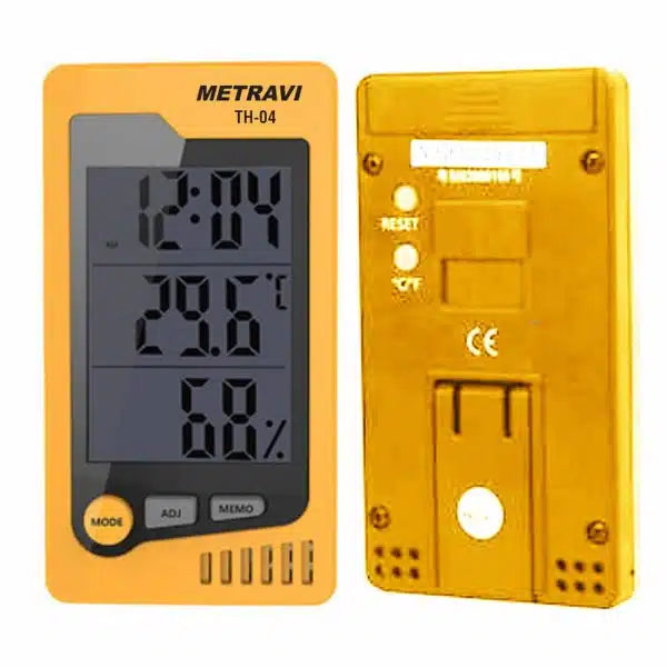 Metravi Temperature and Humidity Meter Metravi TH-04 0°C to 50°C Temperature and Humidity Meter