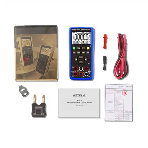 Metravi Thermocouple Metravi M-01S mV Thermocouple and RTD Source Calibrator