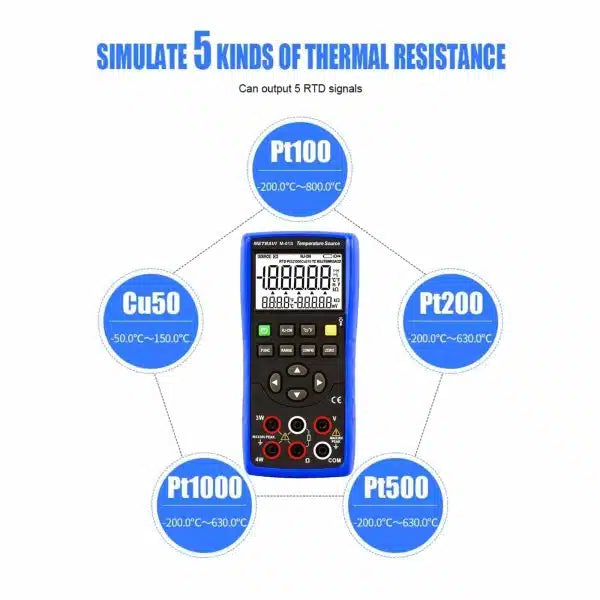 Metravi Thermocouple Metravi M-01S mV Thermocouple and RTD Source Calibrator