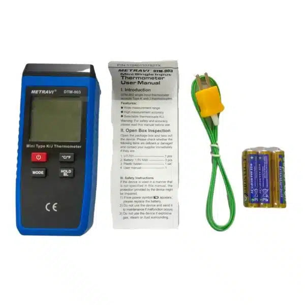 Metravi Thermometer Metravi DTM-903 Single Channel Industrial Thermometer