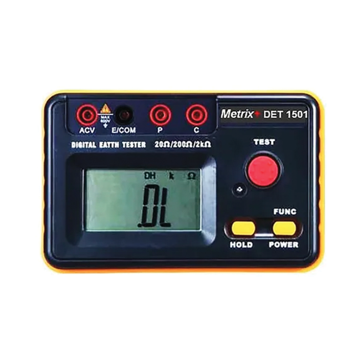 Metrix+ Earth Tester Metrix+ Basic Earth Resistance Tester DET 1501