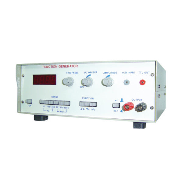 MetroQ Function Generator MetroQ 0.1Hz - 1MHz 6 Range Digital Function Generator MTQ 1001