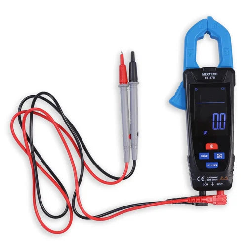 Mextech Clamp Meter Mextech 3¾Digits 9999 Counts Digital Smart Clamp Meter DT27S, 600A 600V