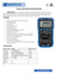 Mextech Multimeter Mextech 3¾ Digits 4000 Counts True RMS multimeter with Backlight