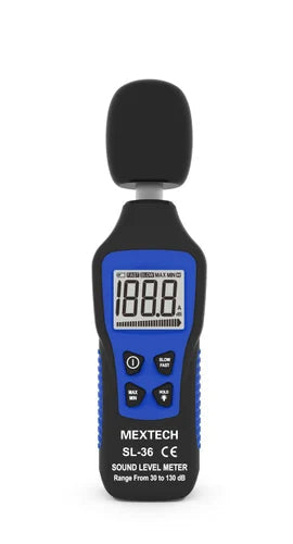 Mextech Sound Level Meter Mextech 30~130dB(A) Sound Level Meter, SL36