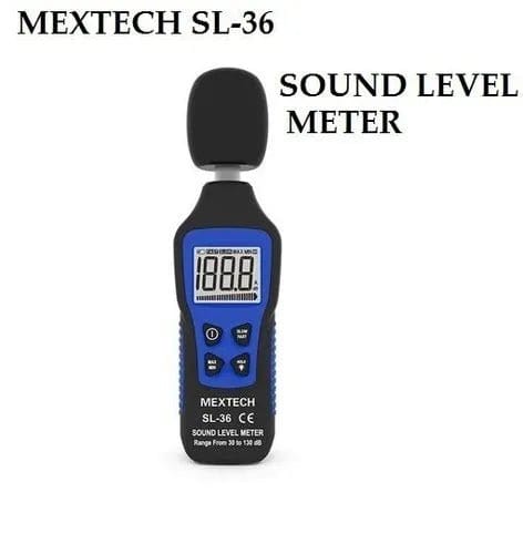 Mextech Sound Level Meter Mextech SL36 Sound Level Meter, Accuracy: +-1.5dB