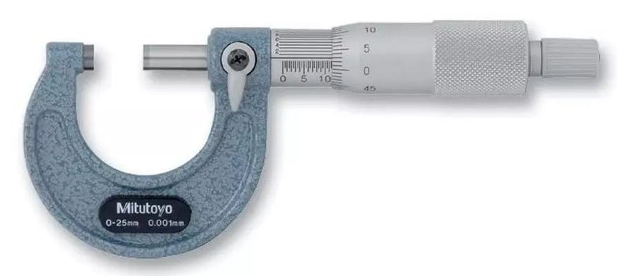 Mitutoyo 0-25 mm Outside Micrometer 103-129