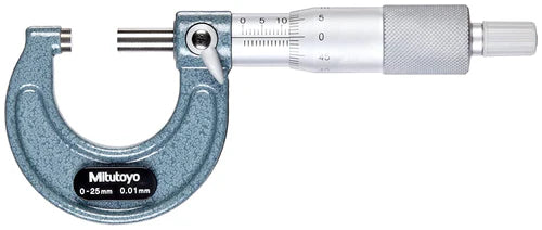 Mitutoyo Outside Micrometer Mitutoyo (0-25MM) Outside Micrometer, 103-129