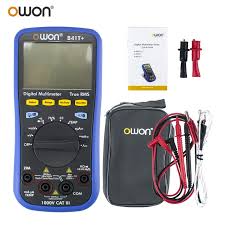 ow Digital Multimeter Owon 4-1/2 Digits 750/1000V 20A Digital Multimeter With Bluetooth True RMS B41T+