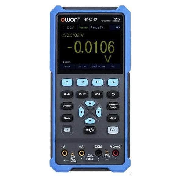 Owon Digital Oscilloscope Owon HDS242 Handheld Digital Oscilloscope- 40 Mhz