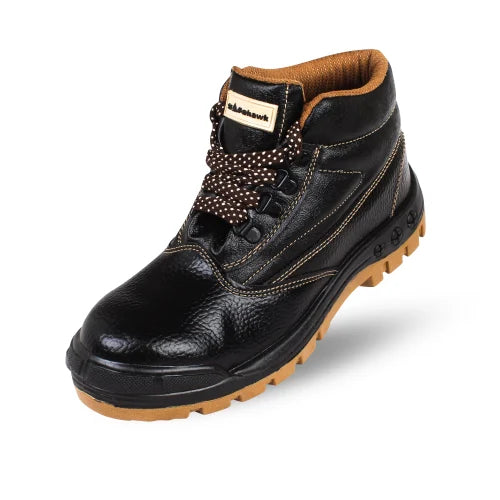 Safehawk Safety Shoes Safehawk Workon Real Leather Steel Toe Safety Shoes