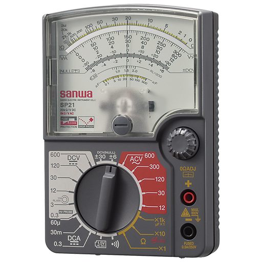 Sanwa Japan Analog Multimeter Sanwa 20kΩ/V Analog Multimeter SP21