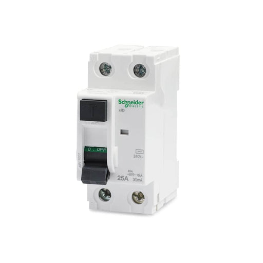 Schneider Residual Current Circuit Breaker (RCCB) Schneider RCCB 25A DP 30mA ACTI9 A9N16201