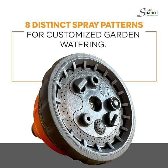 Spanco Agro & Garden Irrigation Falcon-Spanco 8-Pattern Micro Hand Sprinkle, SP-4020