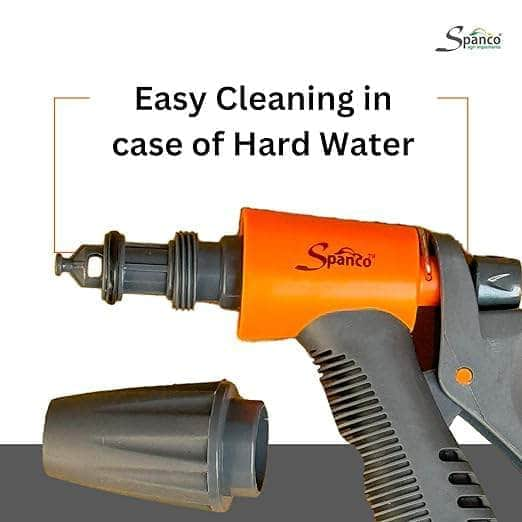 Spanco Agro & Garden Irrigation SPANCO Hand Sprinkler, Pressure water Gun, Fine Mist & Jet Stream Mode, Directly Connect to Tap or Pump, Durable Construction, Shower for Garden SP-4010))