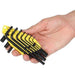 Stanley Hex Key Set Stanley 10Pcs Allen Hex Key Set, 69-253