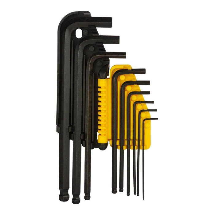 Stanley 9Pcs Hex Key Set Metric L/ARM BALL, 69-256