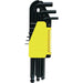 Stanley 9Pcs Hex Key Set Metric L/ARM BALL, 69-256