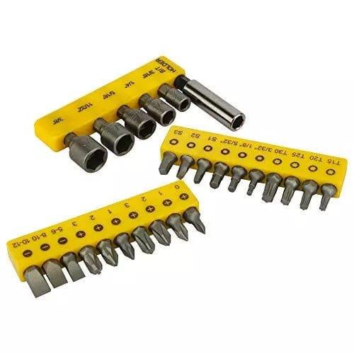 Stanley Insert Bit Set Stanley Screw Driver Insert Bit Set 29 Pcs 68-071-23