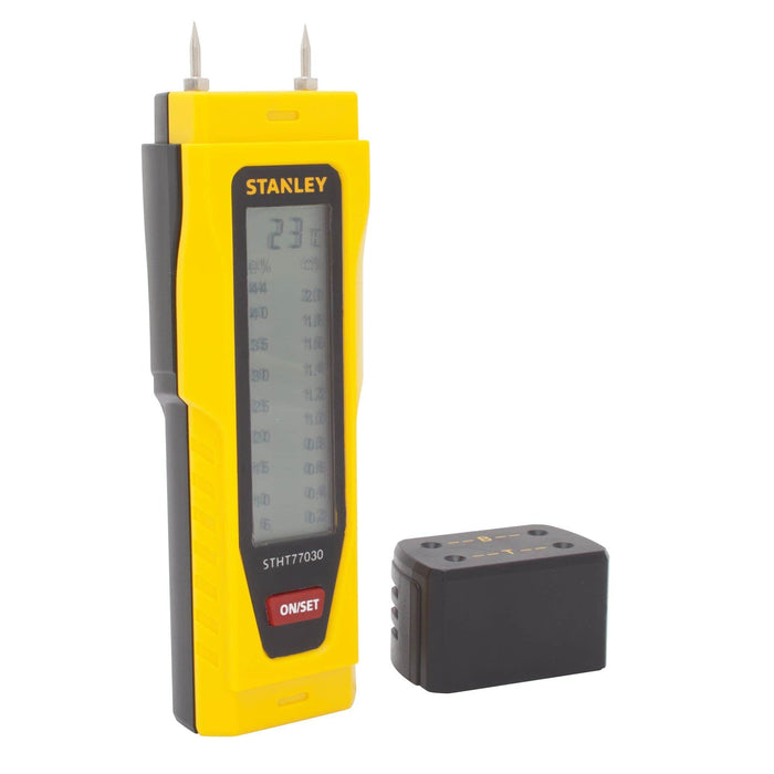 Stanley Moisture Meter Stanley Black & Yellow Moisture Meter, 0-77-030