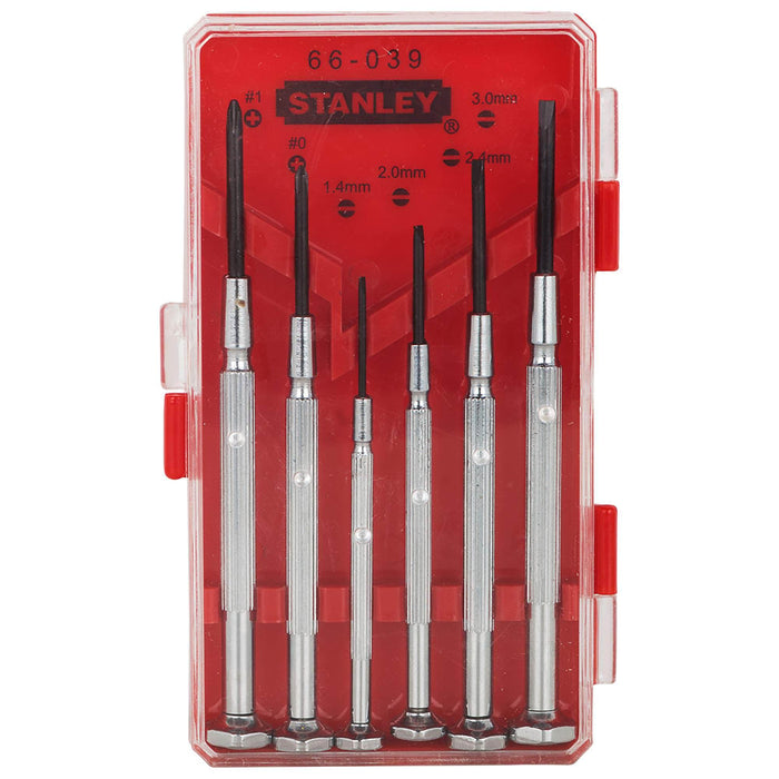 Stanley Screwdriver Set STANLEY 6Pcs Precision Screwdriver Set 66-039