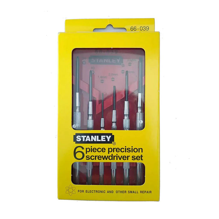 Stanley Screwdriver Set STANLEY 6Pcs Precision Screwdriver Set 66-039