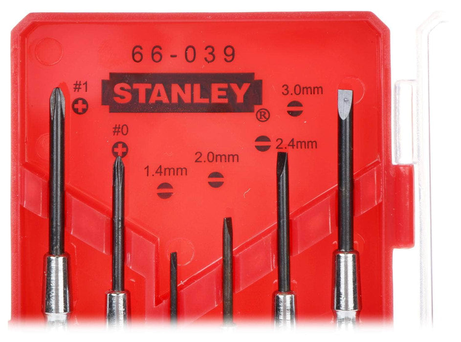 Stanley Screwdriver Set STANLEY 6Pcs Precision Screwdriver Set 66-039