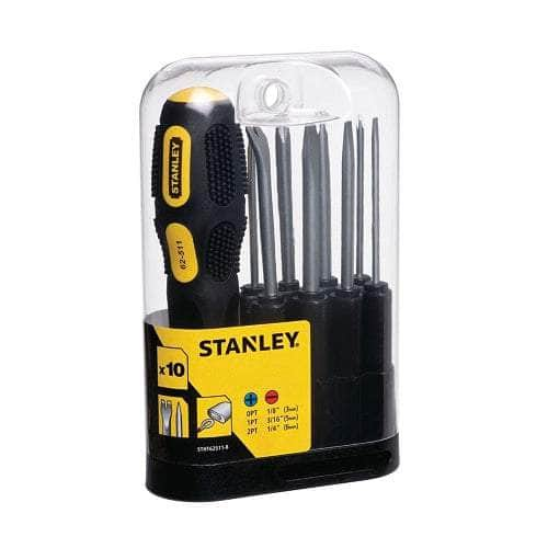 Stanley Screwdriver Set Stanley 9-Way Screwdriver, STHT62511-812