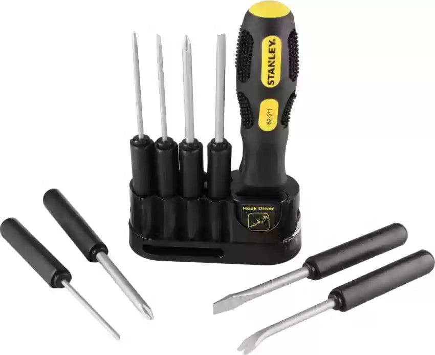 Stanley Screwdriver Set Stanley 9-Way Screwdriver, STHT62511-812