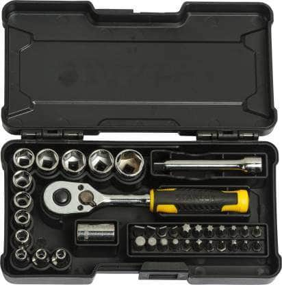 Stanley Socket Set Stanley 37Pcs 1/4" Compact Socket Set - STMT82672-0