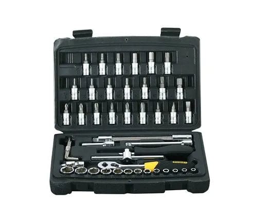 Stanley Socket Set STANLEY (46Pcs) 1/4 Drive Metric Socket Set STMT72794-8