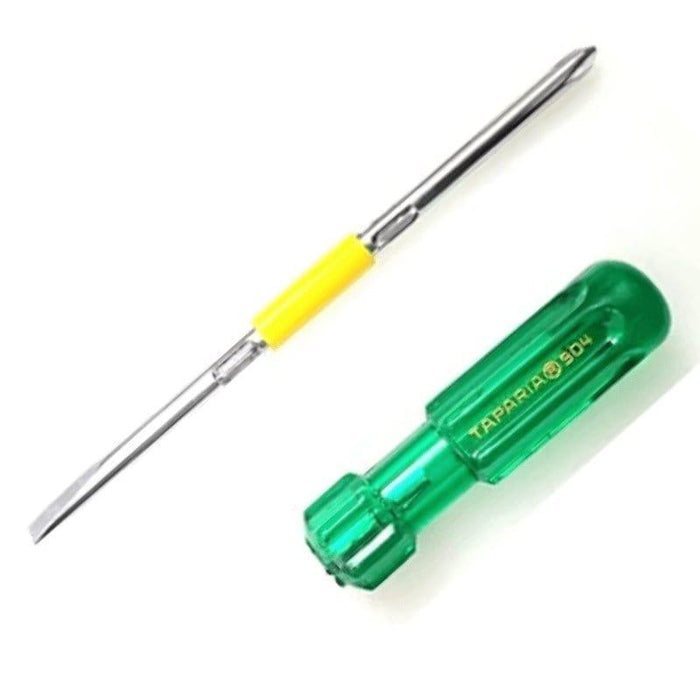 Taparia Screwdriver Set Taparia 905 IBT Black Tip 2 in 1 Screwdriver (Tip Dimension:2 Phillips 6.0 x 0.8 mm)